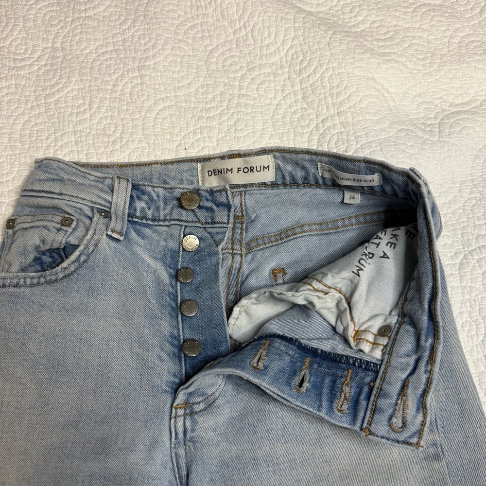 Denim Forum The Yoko High Rise Slim - Picture 14 of 16